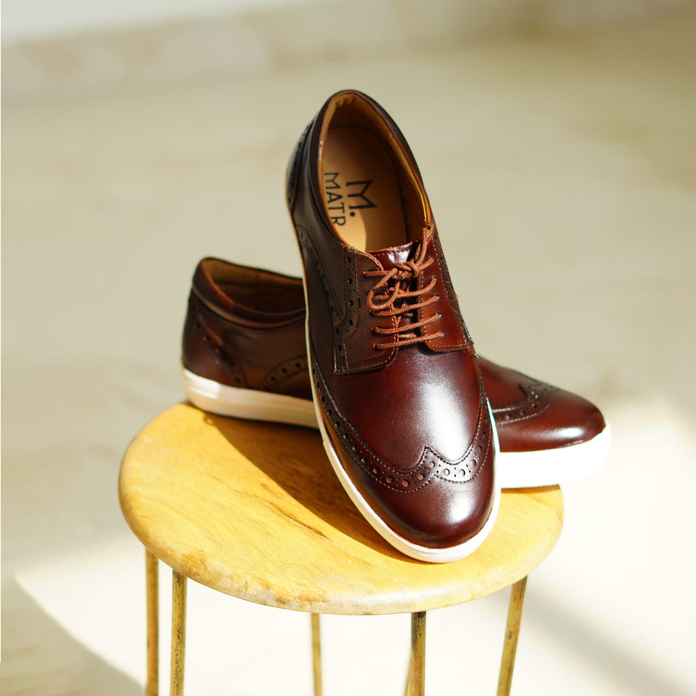 MATR Leather Sneakers with Comfort X Insole – Matr Lifestyle