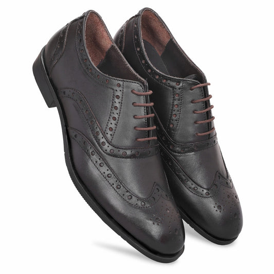 MATR Cosmo Men's Black Leather Shoes