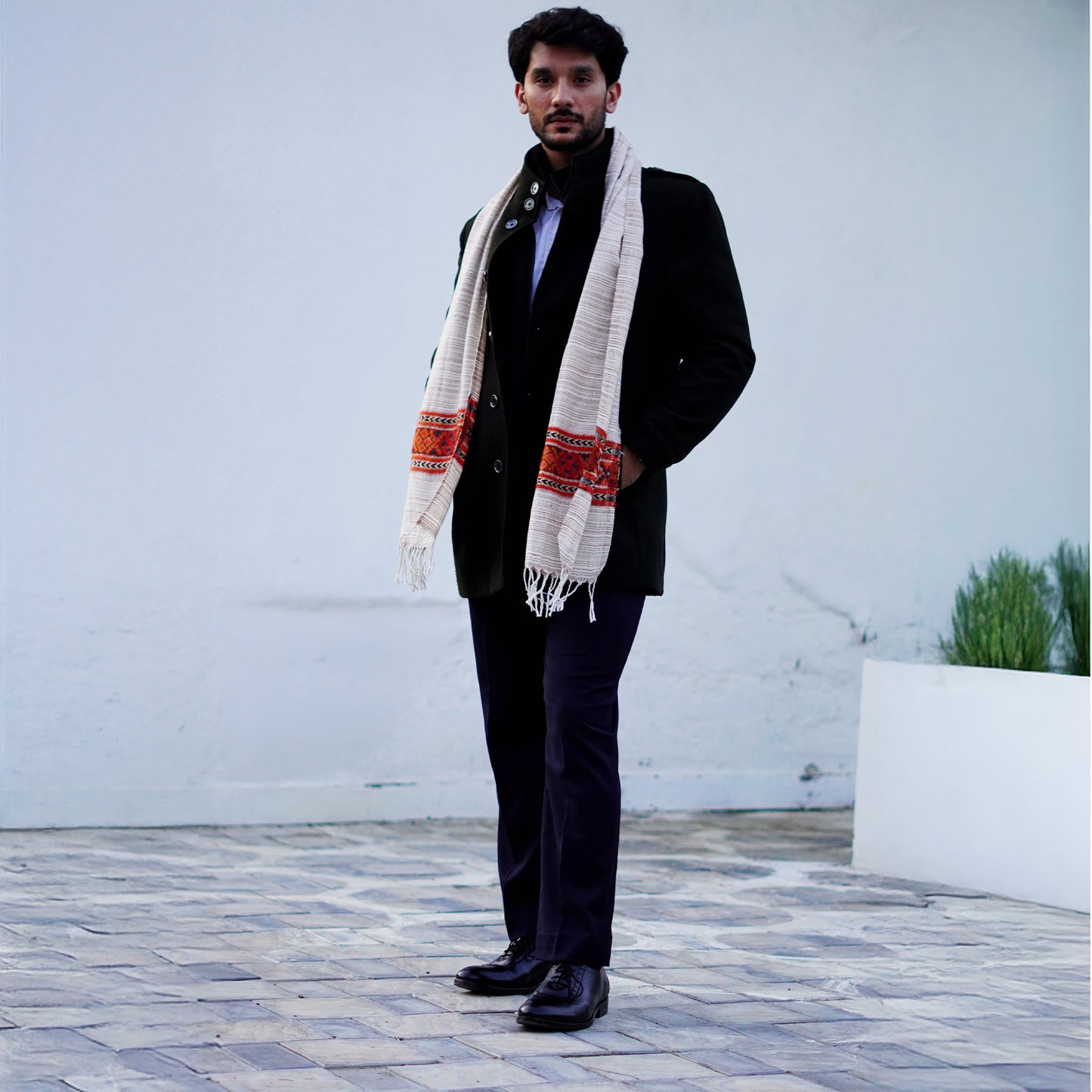 MATR Mains Men’s Black Leather Brogue Oxford Shoes