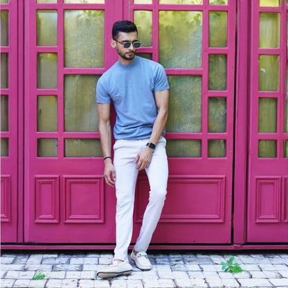 MATR Lifestyle Men's Off-White Suede Loafer