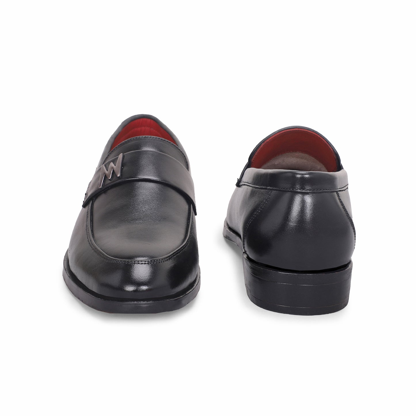 MATR Red Series Men’s Black Leather Formal Moccasins